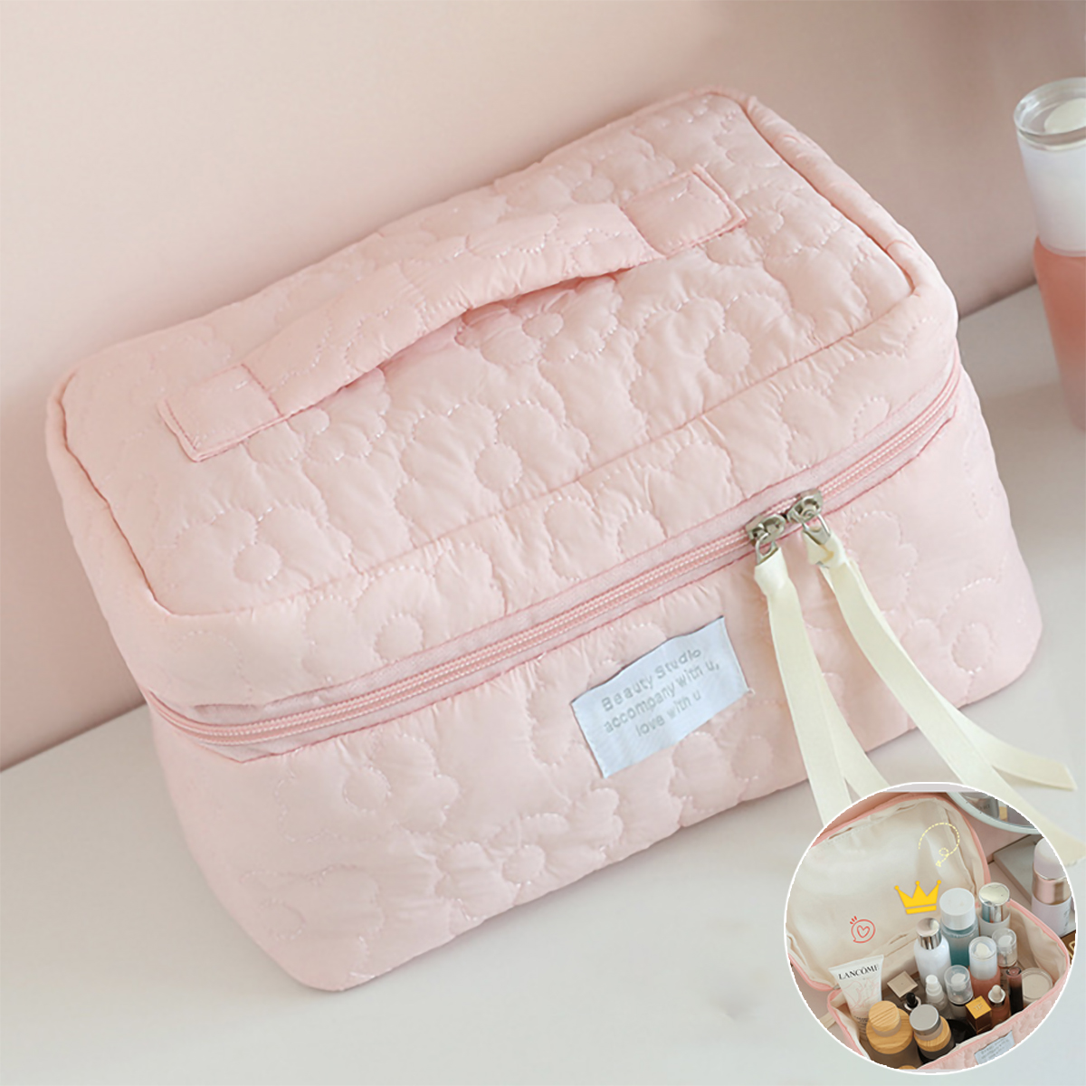 Luxury Skincare Set - Ins Style Candy Color Makeup Bag