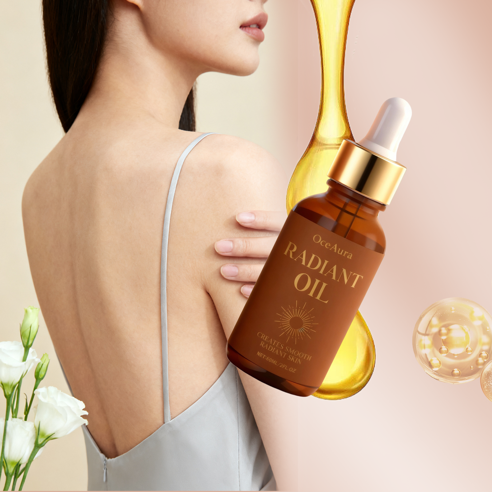 Luxury Skincare Moisturizer - Luxury Body Oil for Dry Skin