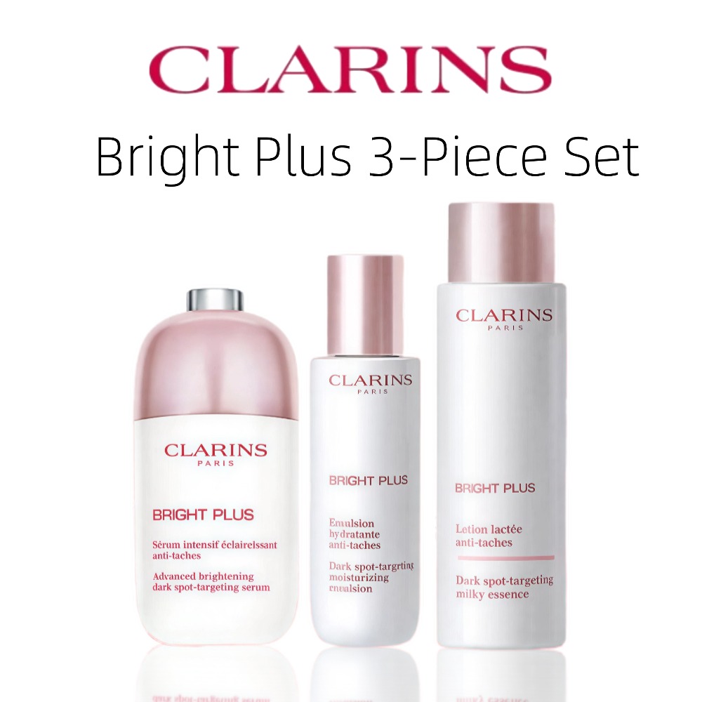 Luxury Skincare Sets - Clarins Bright Plus 3-Piece Set (Toning