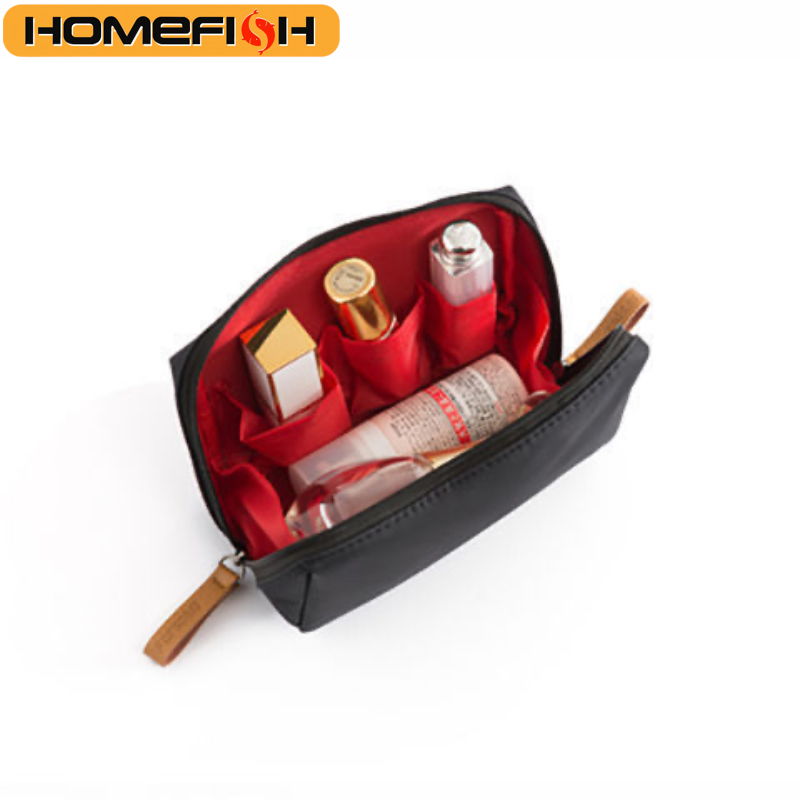 Luxury Skincare Set - HOMEFISH Women Cosmetic Bag Solid Color