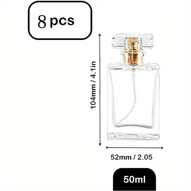 8pcs 30ml Glass Perfume Bottle - Luxury Skincare Packaging recensione e prezzo