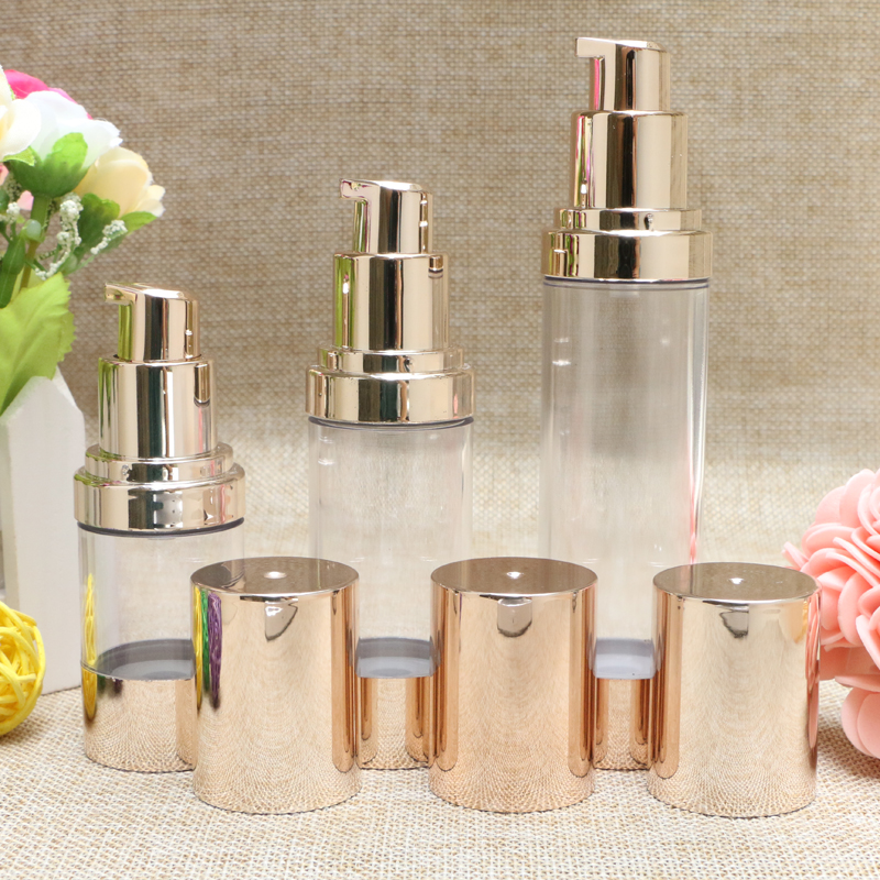 Airless Pump Bottle Light Gold - Luxury Skincare Packaging recensione e prezzo