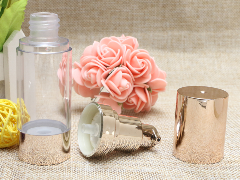 Airless Pump Bottle Light Gold - Luxury Skincare Packaging recensione e prezzo