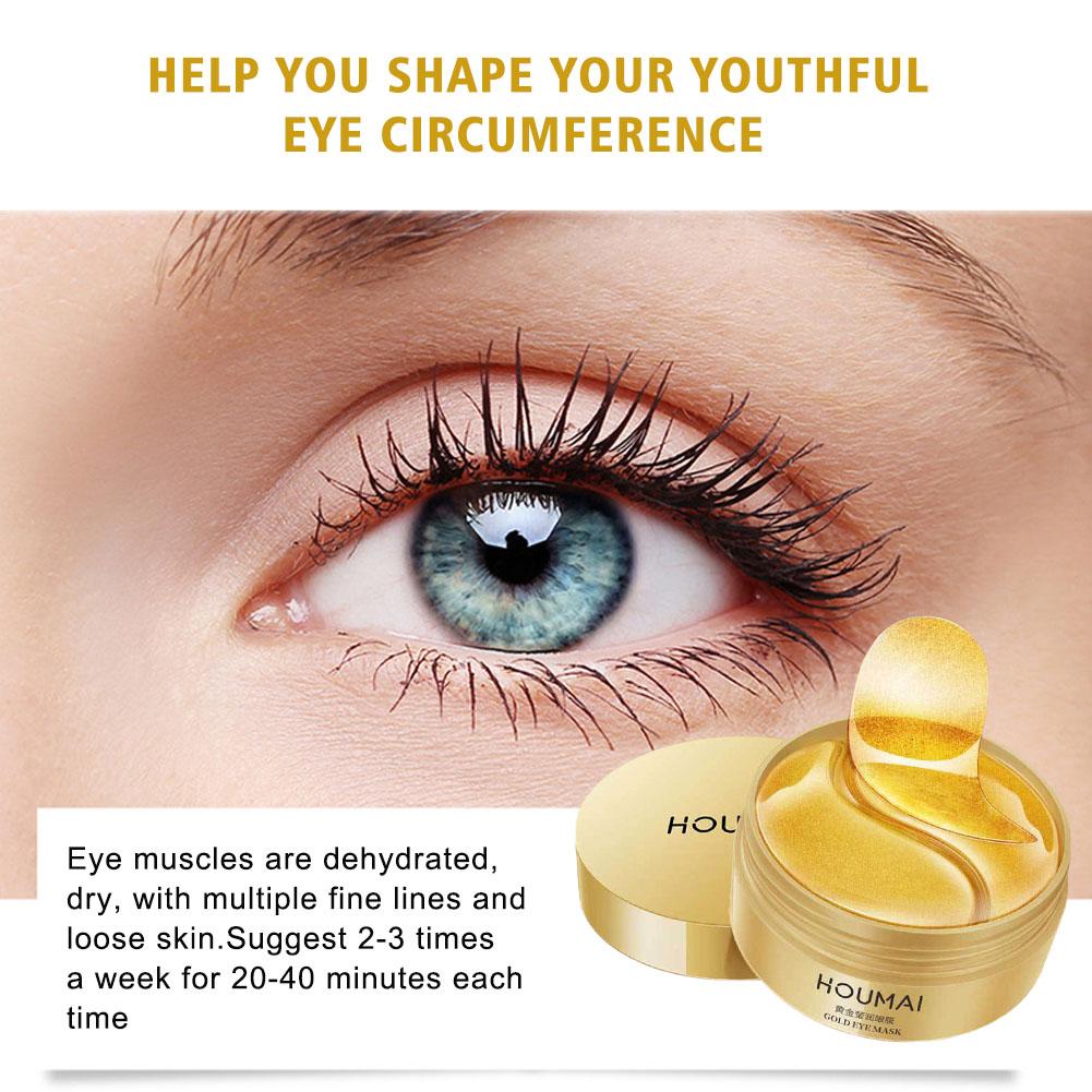24K Gold Eye Mask 80g Hydratin - Luxury Gold Skincare recensione e prezzo
