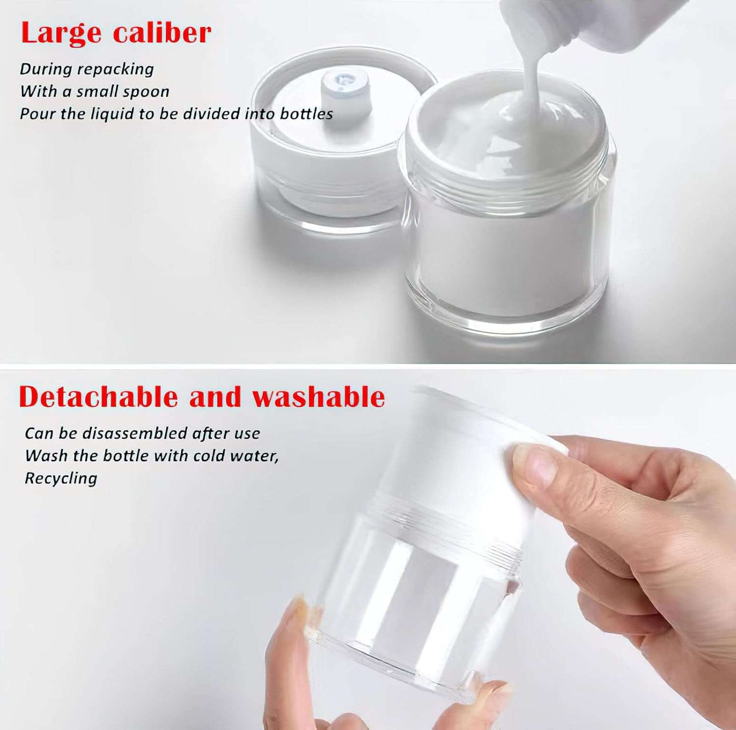 Airless Pump Jar 1/2/3Pcs Mois - Luxury Skincare Packaging recensione e prezzo