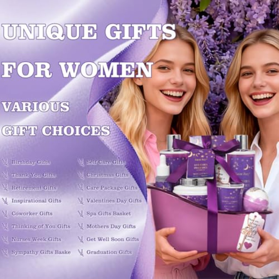Bath Basket Spa Kit Spa Gifts  - Luxury Skincare Sets recensione e prezzo