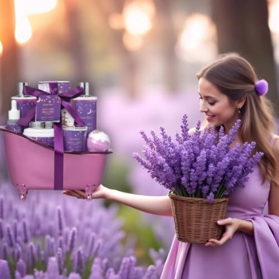 Bath Basket Spa Kit Spa Gifts  - Luxury Skincare Sets recensione e prezzo