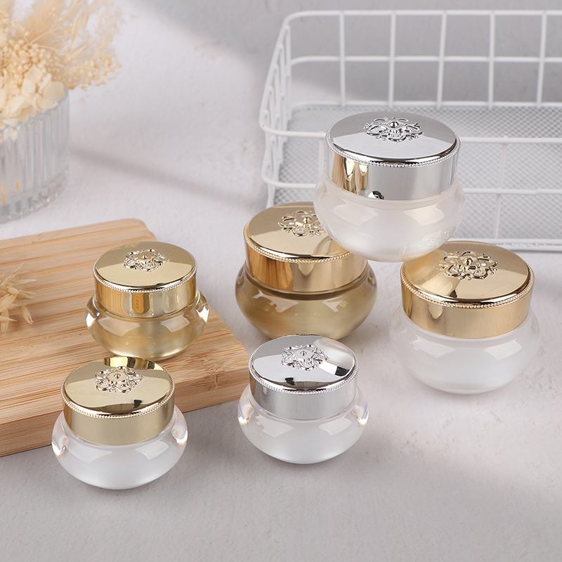 Acrylic Empty Travel Cream Jar - Luxury Skincare Packaging recensione e prezzo