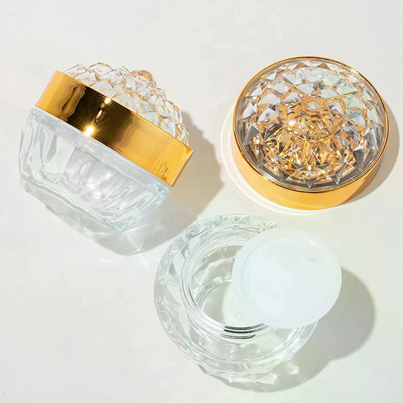 1pcs Luxury 50g Glass Face Cre - Luxury Skincare Packaging recensione e prezzo