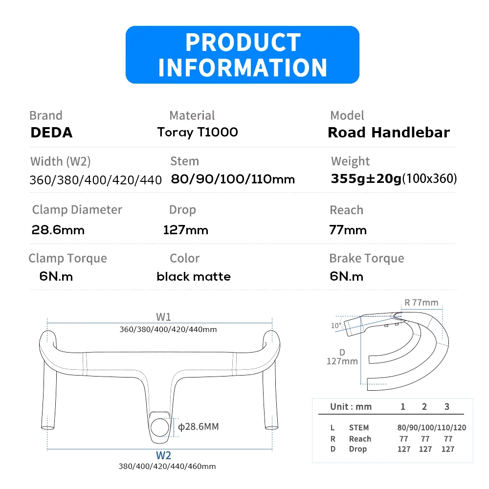 DA Road Bike Internal Cable In - Edelweiss Stem Cell recensione e prezzo