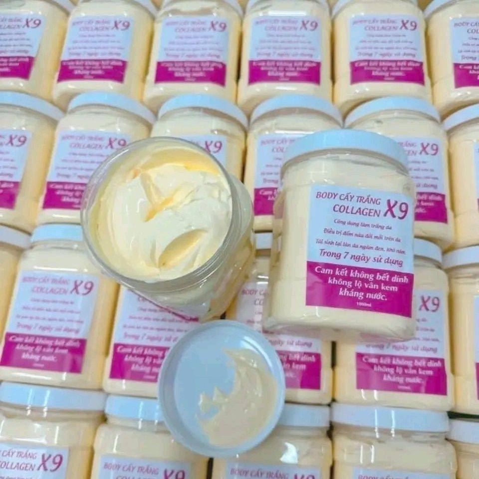 1000ml X9 Body Cấy Trắng Colag - Luxury Skincare Sets recensione e prezzo