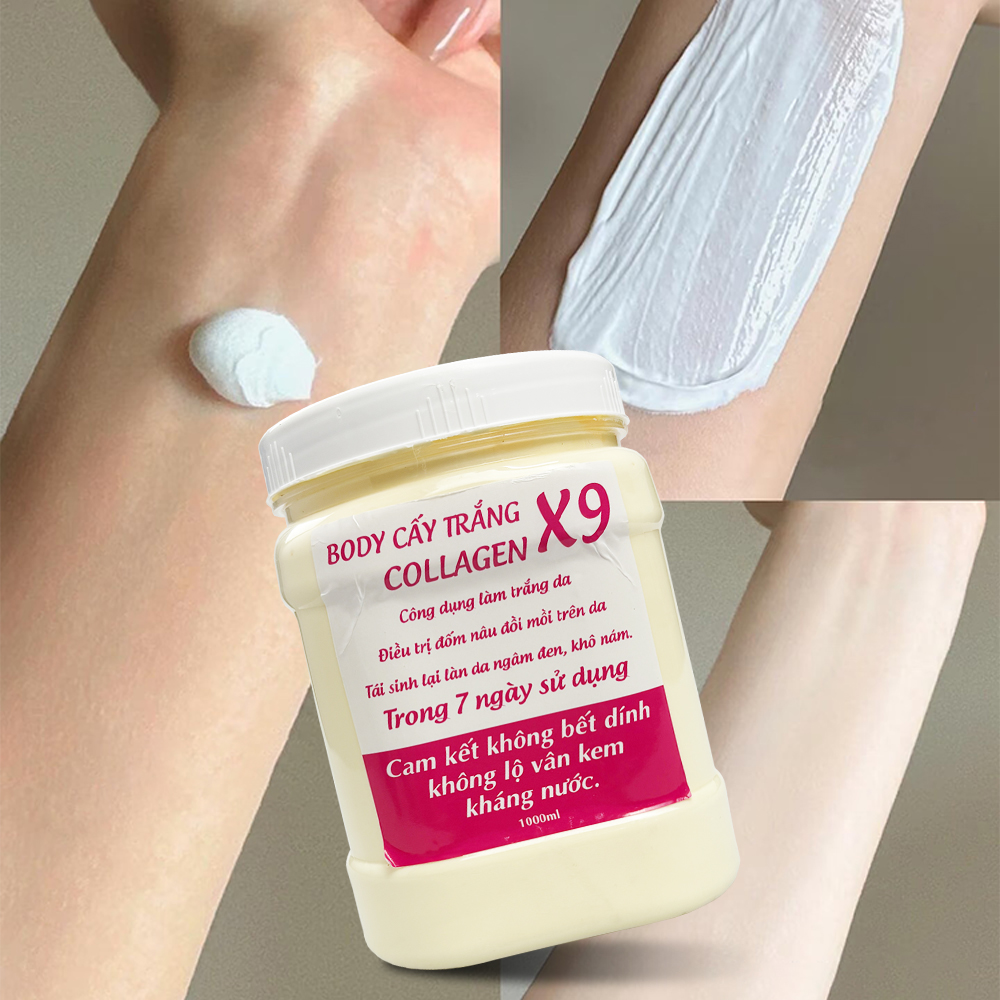 1000ml X9 Body Cấy Trắng Colag - Luxury Skincare Sets recensione e prezzo