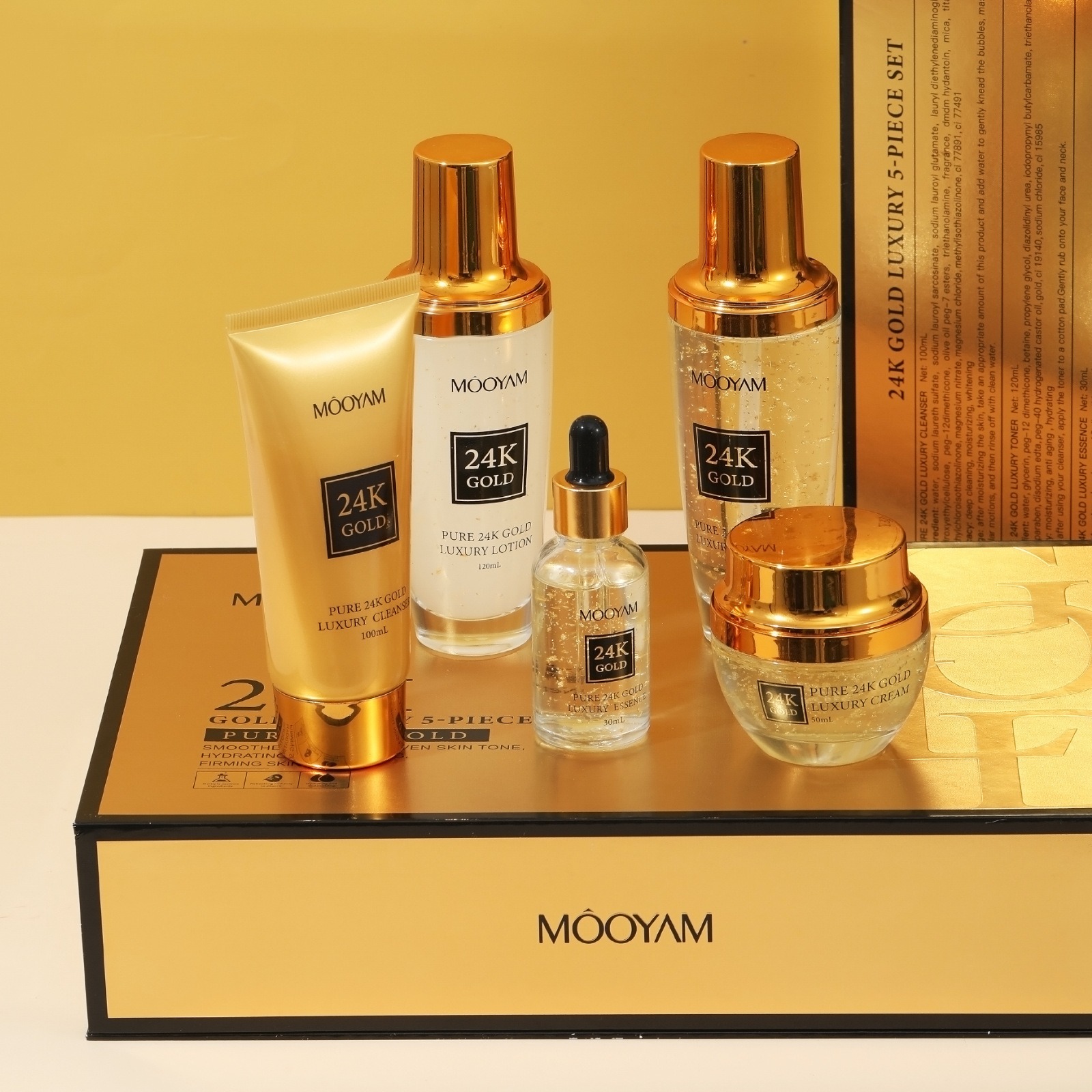 24K Gold LUXURY Moisturizin An - Luxury Skincare Sets recensione e prezzo