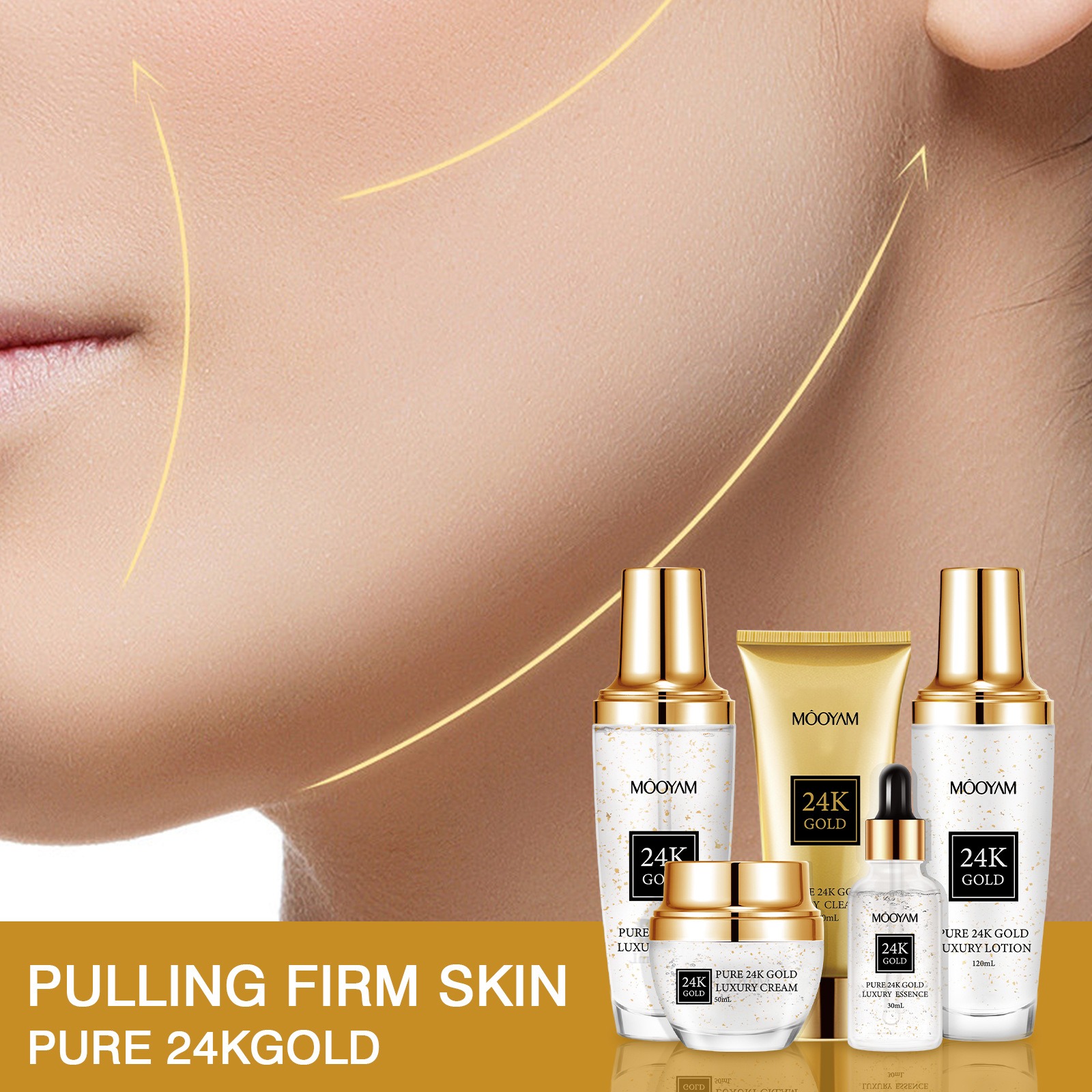 24K Gold LUXURY Moisturizin An - Luxury Skincare Sets recensione e prezzo
