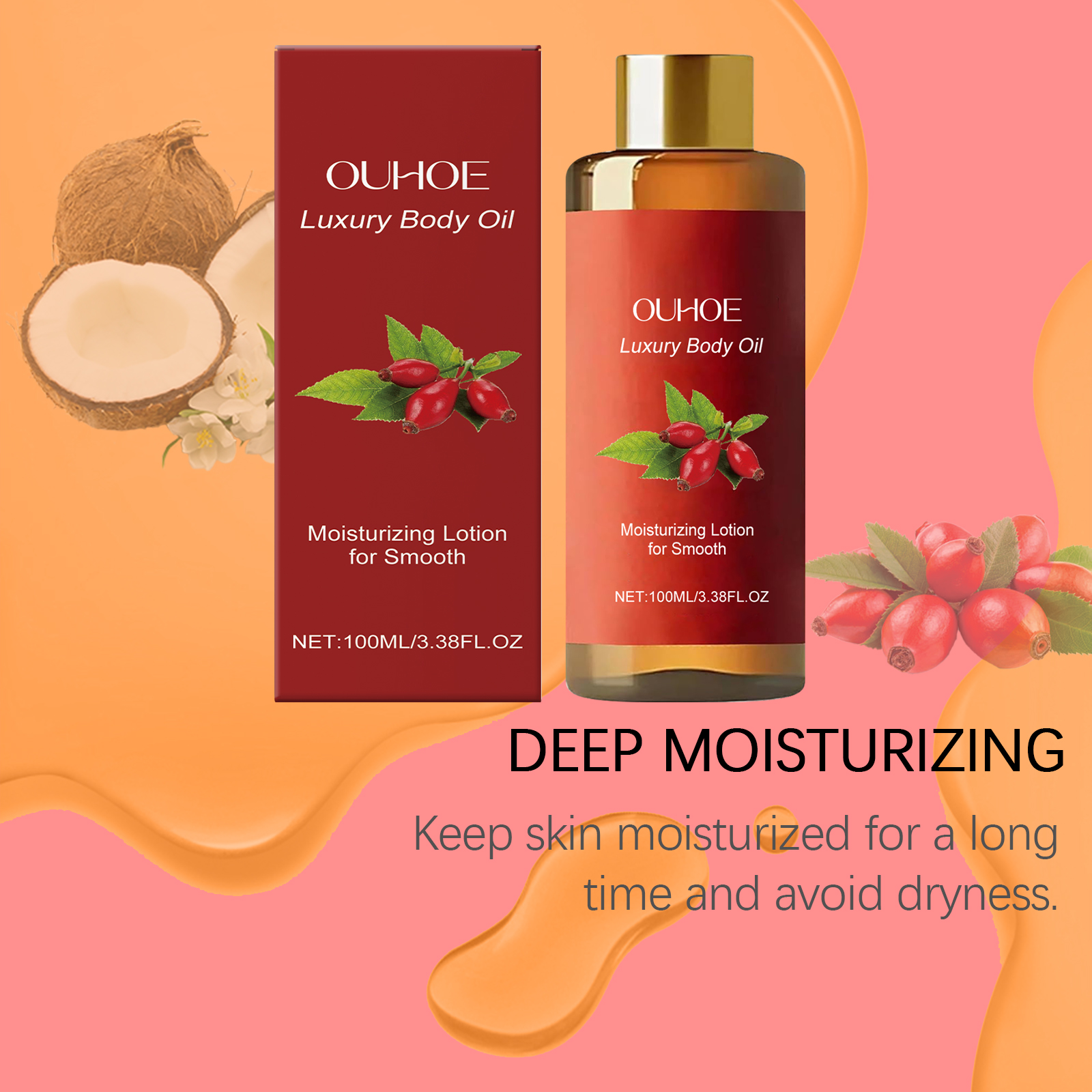 100ML Luxury Body Oil Deep Moi - Luxury Skincare Moisturizer recensione e prezzo