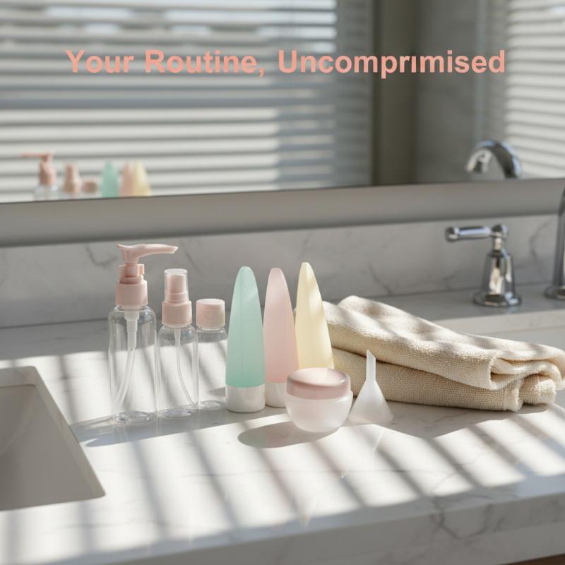 Luxury Travel Bottles Set 11in - Luxury Skincare Sets recensione e prezzo