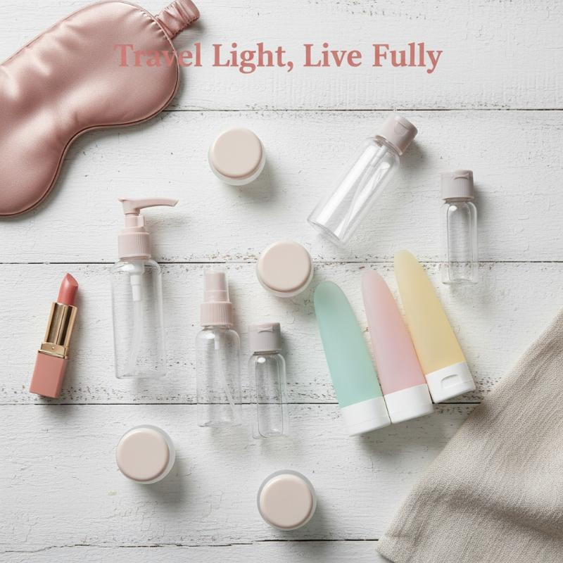 Luxury Travel Bottles Set 11in - Luxury Skincare Sets recensione e prezzo