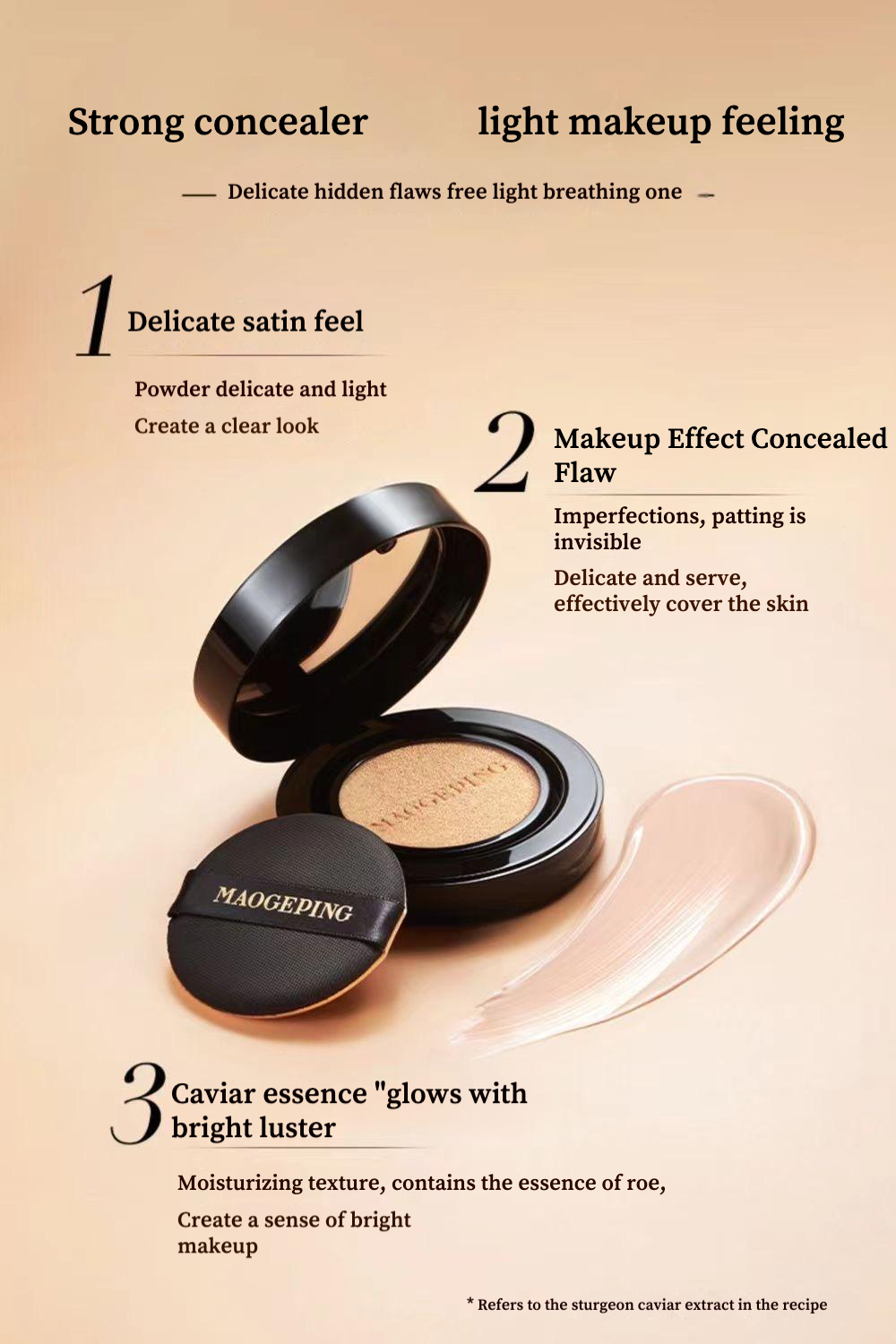Maogeping Air Cushion Luxuriou - Luxury Skincare Moisturizer recensione e prezzo