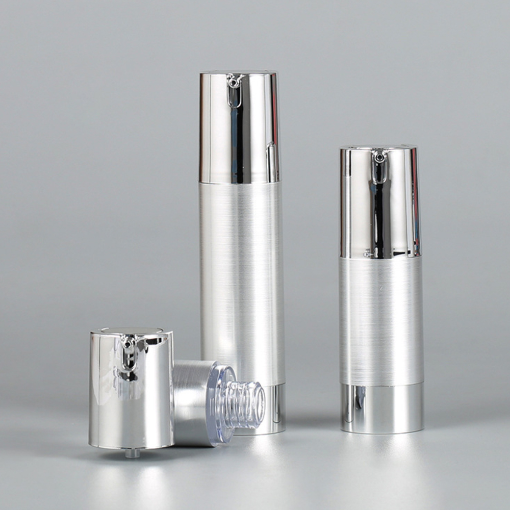 15/30/50ml Silver Lotion Bottl - Luxury Skincare Packaging recensione e prezzo